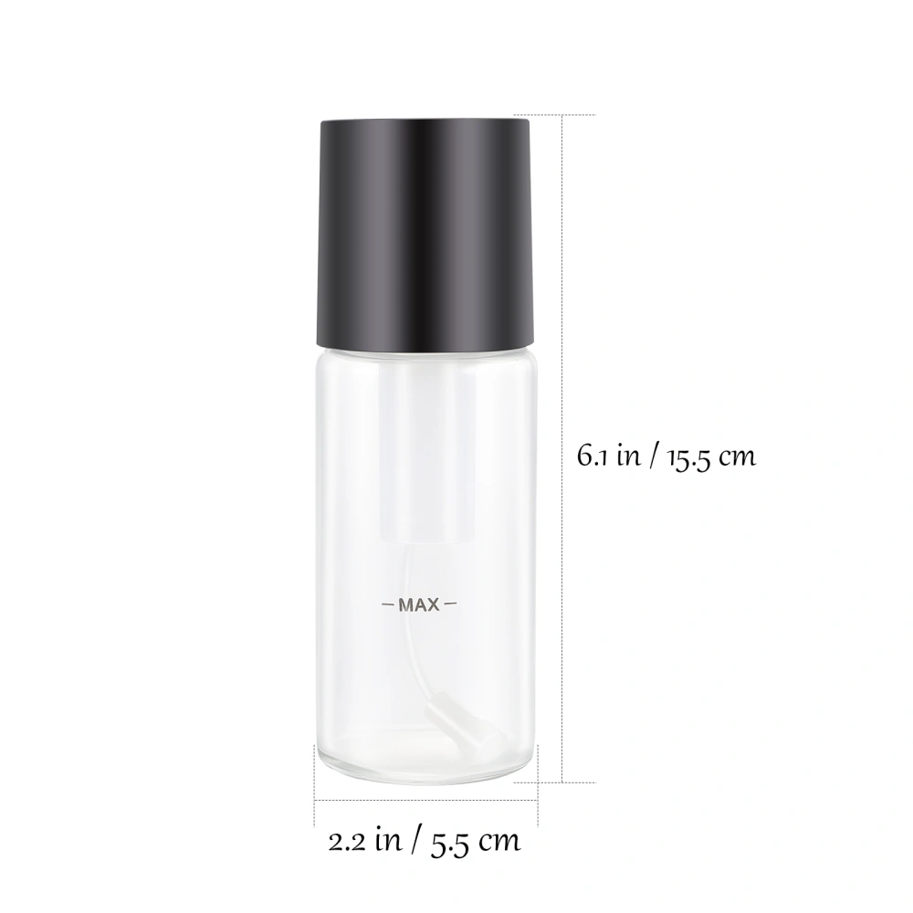 Black Oil Spray Bottle Spray Pump Mist Sprayer Vinegar Spraying Bottle Cooking BBQ Kitchen Tool Accessories