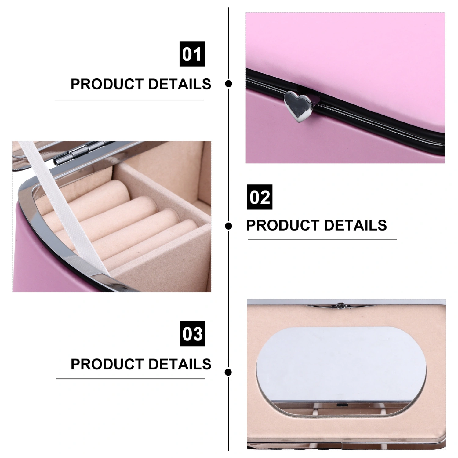 1 Pc Smooth Storage Case Waterproof Jewelry Case Convenient Storage Box