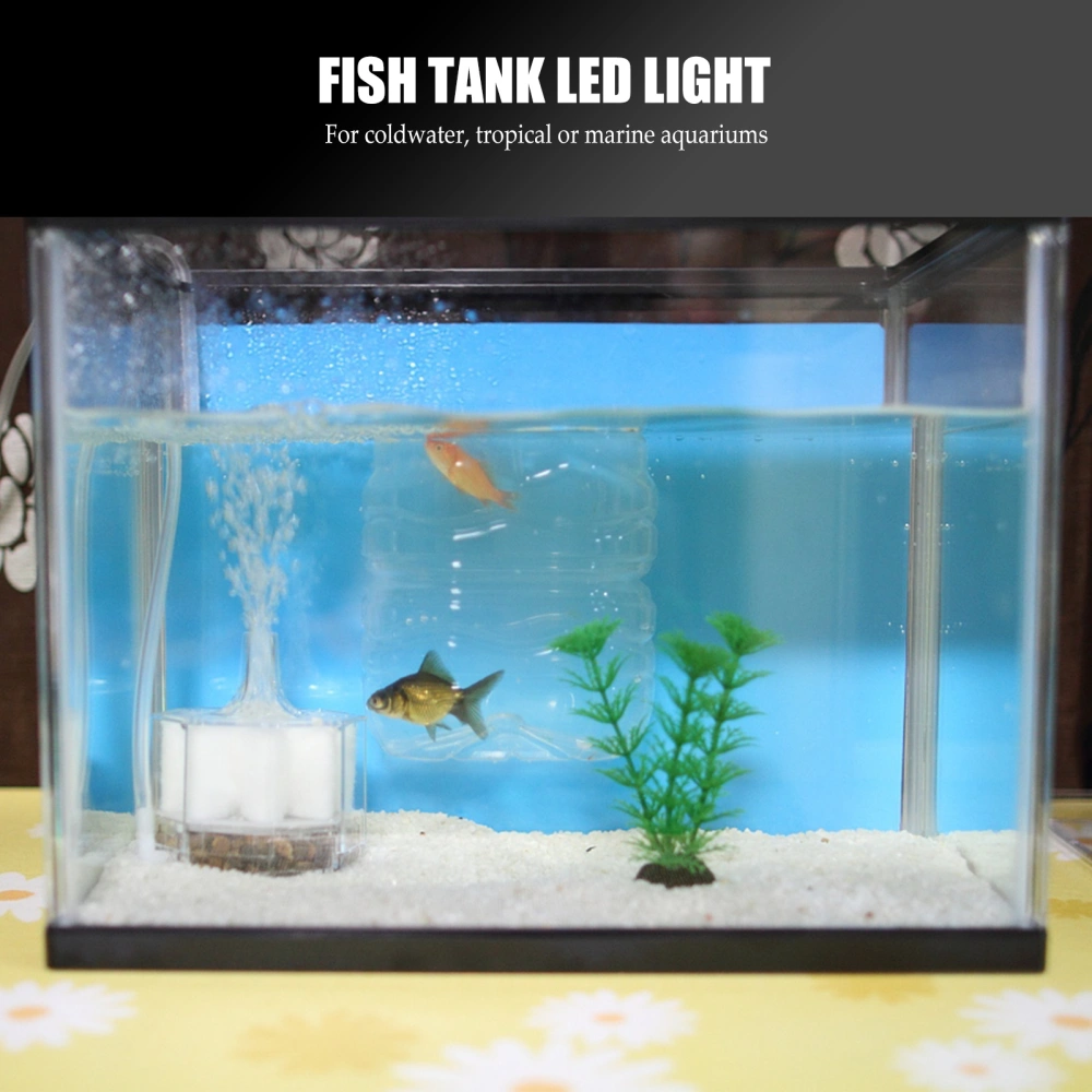 11W E27 LED Energy Saving Lamp to Fit All Fish Pod and Fish Box Aquariums (White)