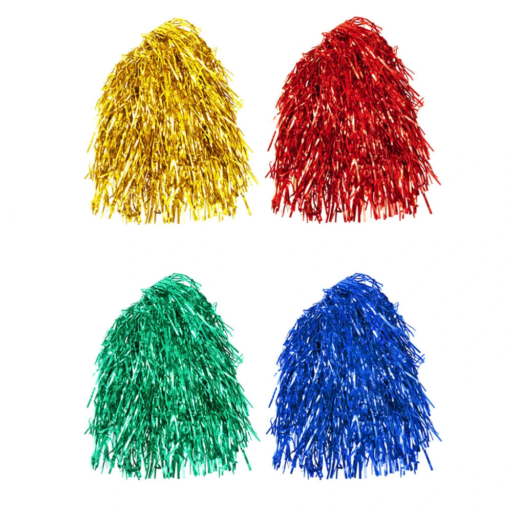 4Pcs Heat Resistant Wigs Masquerade Costume Cosplay Colorful Brushed Wigs