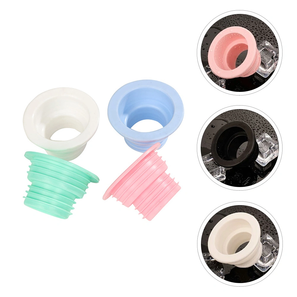 20pcs Drain Pipe Hose Seal Washing Machine Deodorant Plug Sewer Sealing Rings