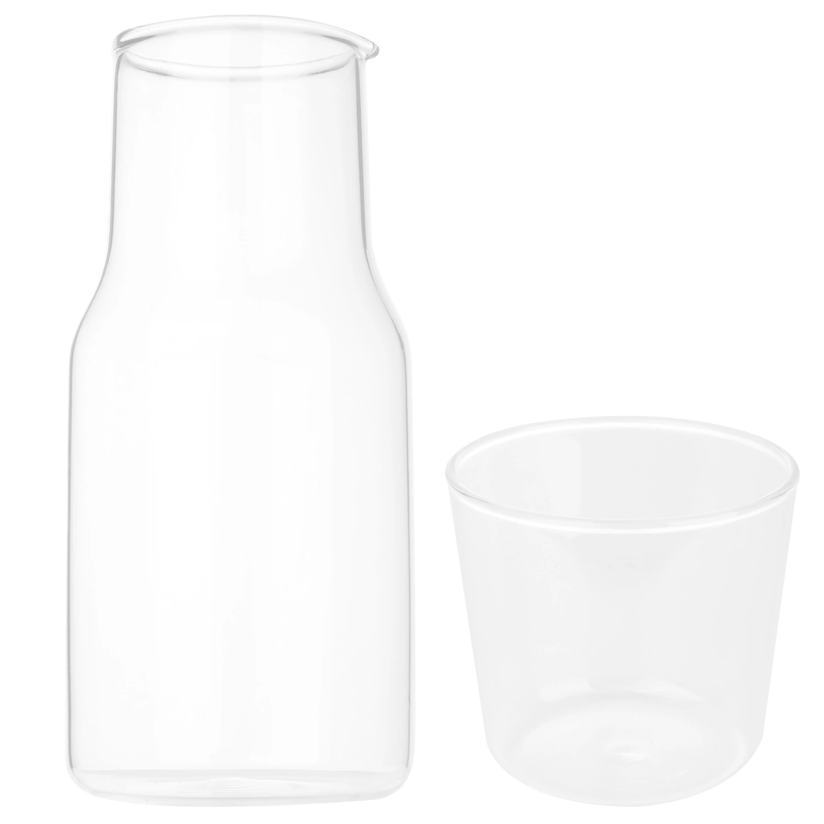 1 Set 360ML Drink Milk Breakfast Glass Teapot Pot and Cup Set for Home Restaurant