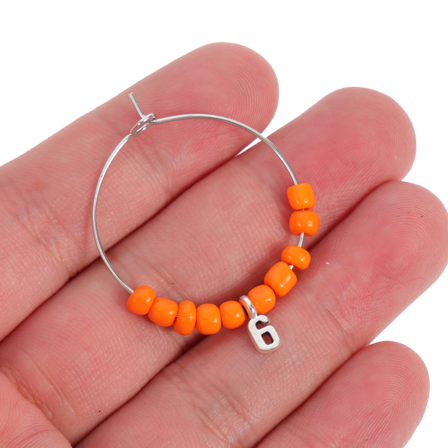 10pcs Wine Charms Beads Wine Glass Identifiers Cup Signs Party Supplies