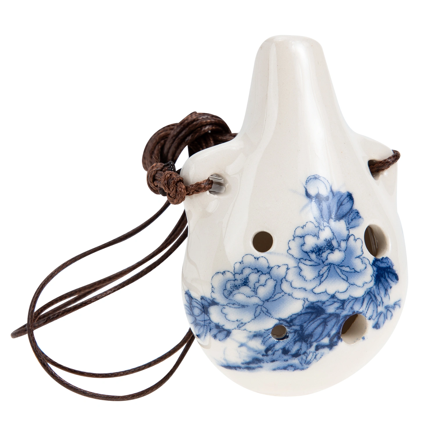 Ceramic 6-hole Alto Ocarina Portable Beginner Ocarina Mini Ocarina Instrument