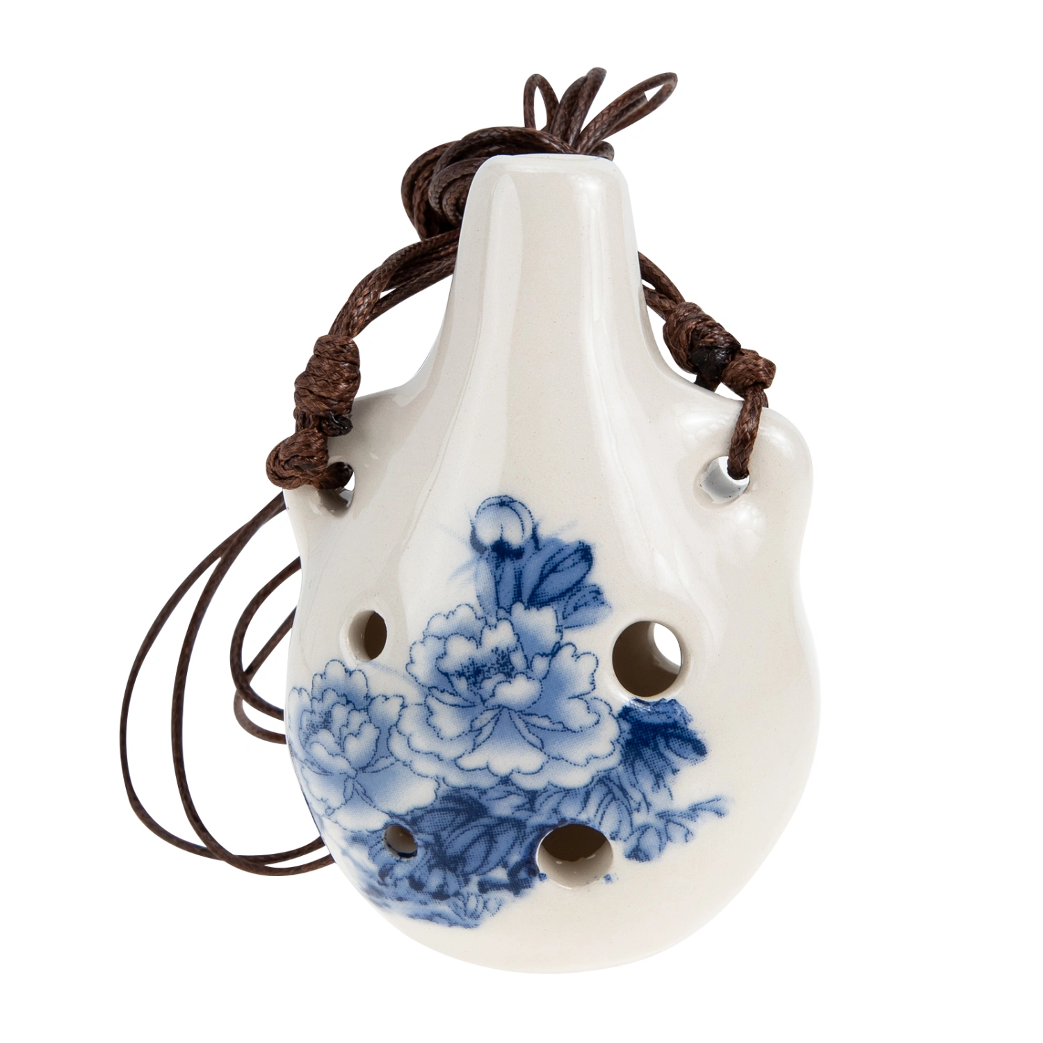 Ceramic 6-hole Alto Ocarina Portable Beginner Ocarina Mini Ocarina Instrument