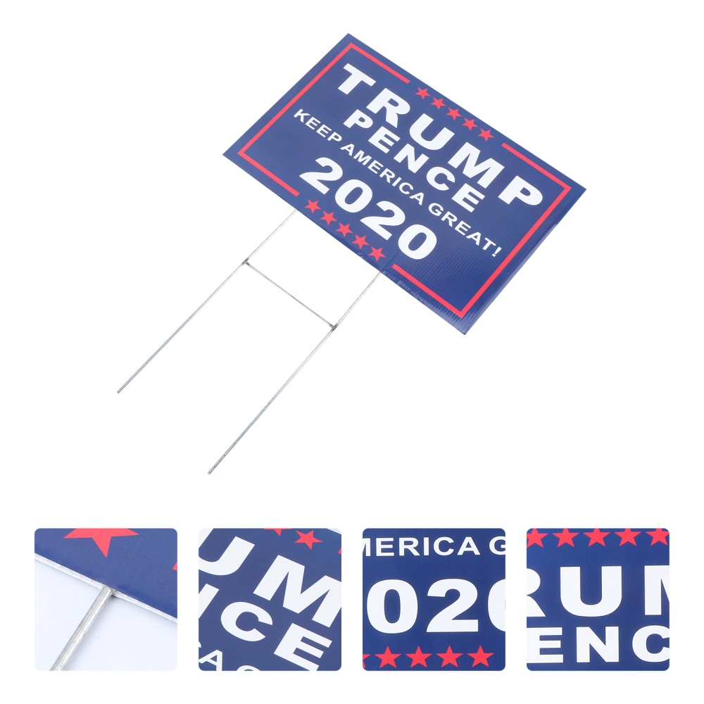 1pc Biden Harris 2020 Garden Sign President Election Sign Yard Lawn Sign