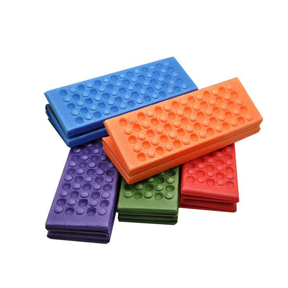 Moisture-proof Folding XPE Pads Mat Cushion Seat for Camping Park Picnic (Purple)