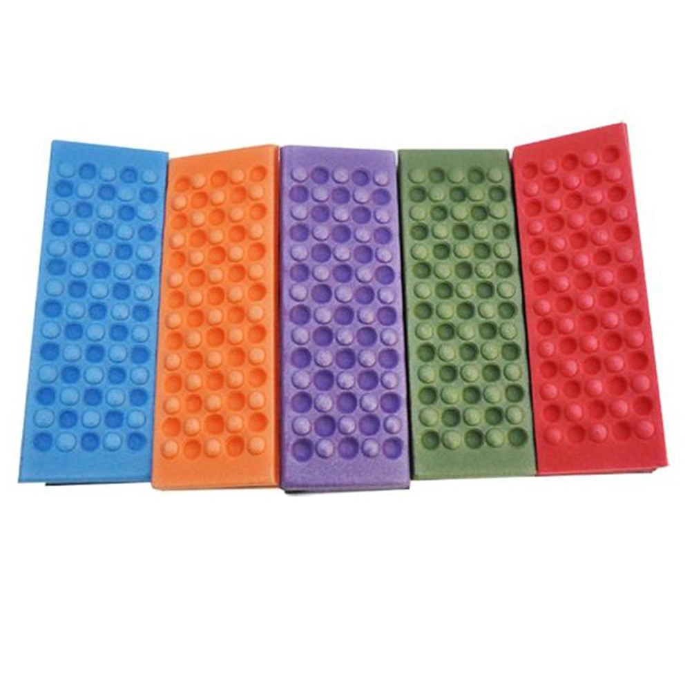 Moisture-proof Folding XPE Pads Mat Cushion Seat for Camping Park Picnic (Purple)