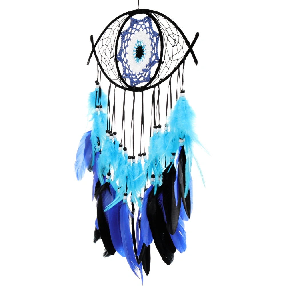 Plumes Dream Catcher Bedroom Wall Hanging Ornament  Evil Eye Dreamcatcher Decor