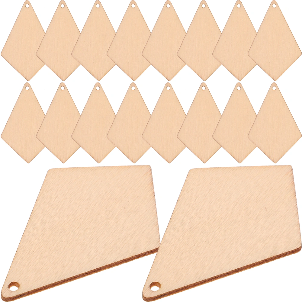 50pcs Geometric Shaped Earrings Wooden Eardrop Ear Accessories Casual Jewelry Party Ear Ornament for Women Girls