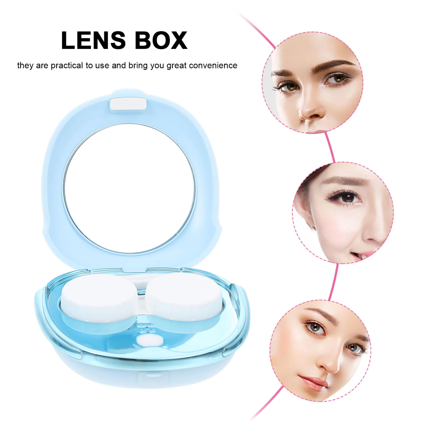 1pc Portable Electric Lens Cleaner Useful Automatic Lenses Cleaning Tool