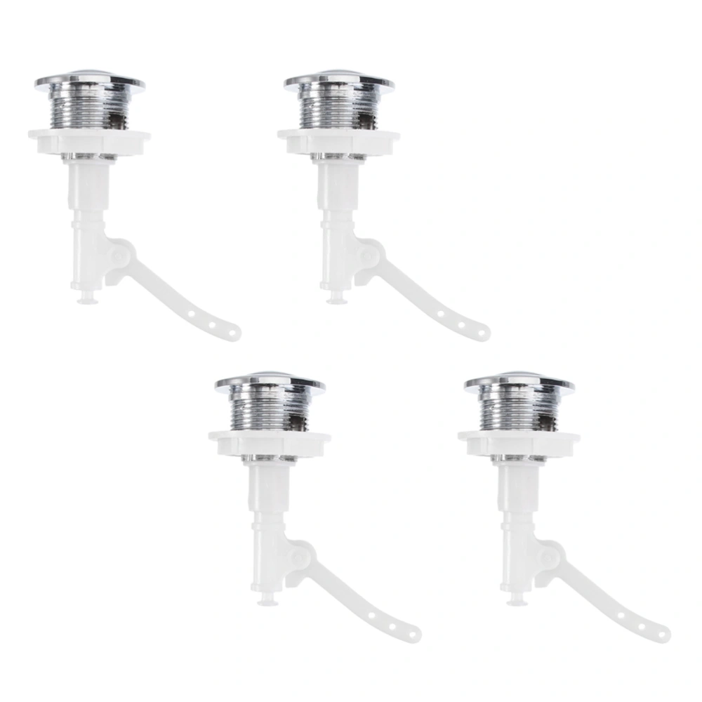 4Pcs Toilet Switches Closestool Tank Button Switch Replacement Accessory