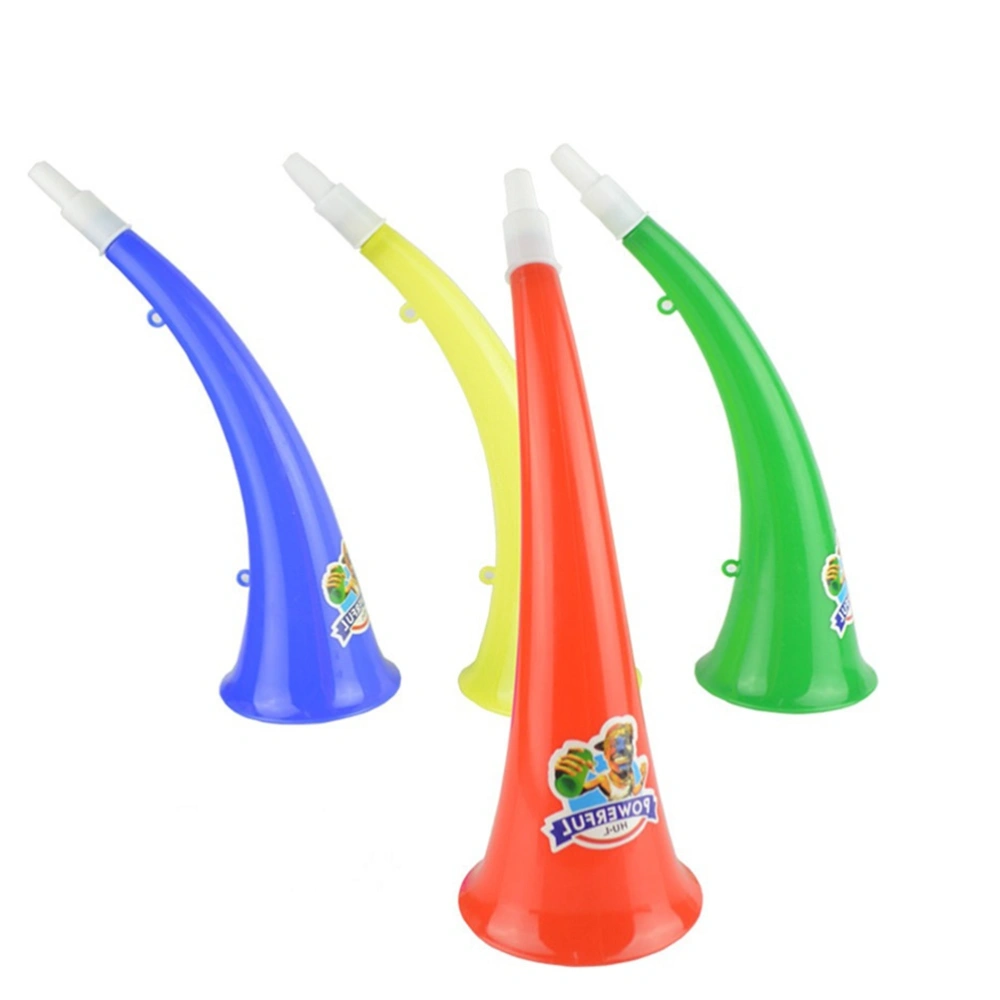 10PCS Portable String Noise Maker Match Trumpet Horn Toy for Child (Random Color)