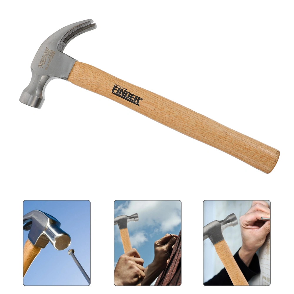 1 Pc Household Integrated Claw Hammer Anti-skid Home Nail Hammer Fixing Tool