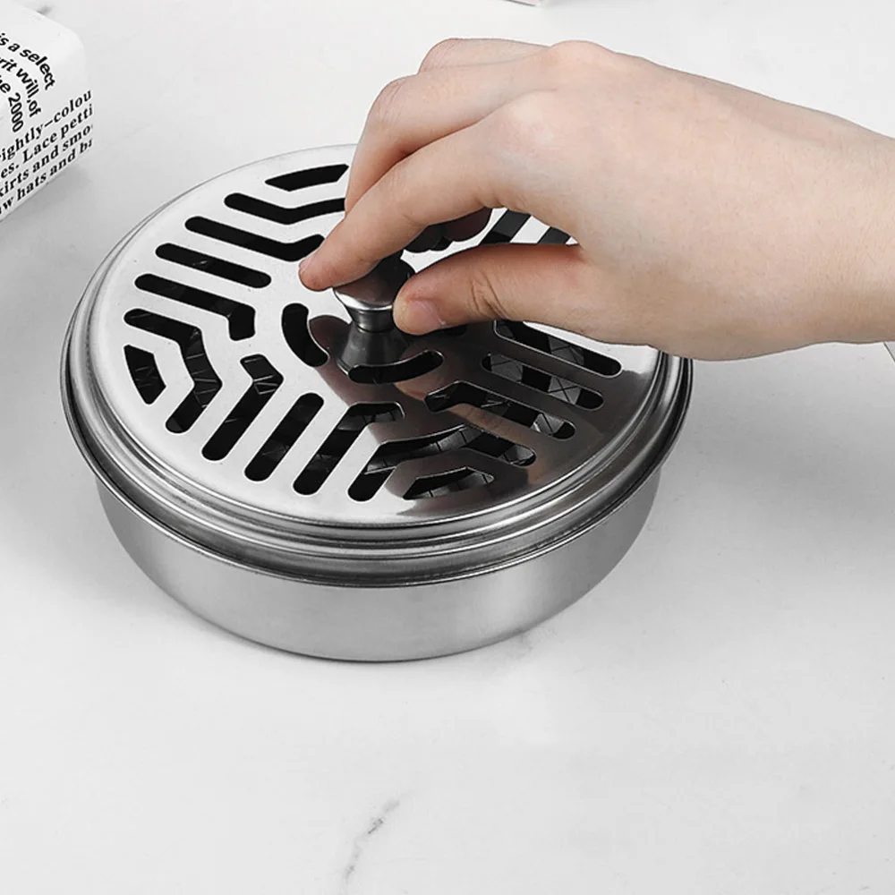 2 Pcs Portable Mosquito Coil Holder Mosquito Coil Incense Burner Mosquito Box