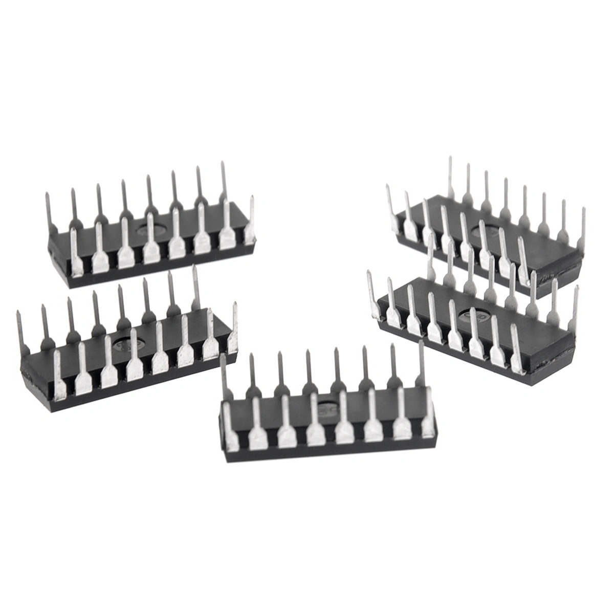 5pcs L293D DIP 16-pin IC Stepper Motor Drivers Controllers (Black)