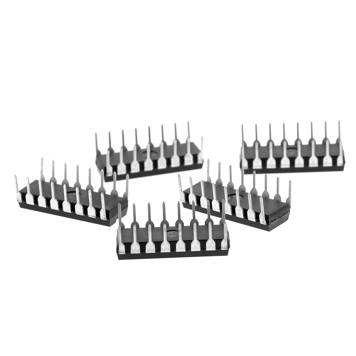 5pcs L293D DIP 16-pin IC Stepper Motor Drivers Controllers (Black)