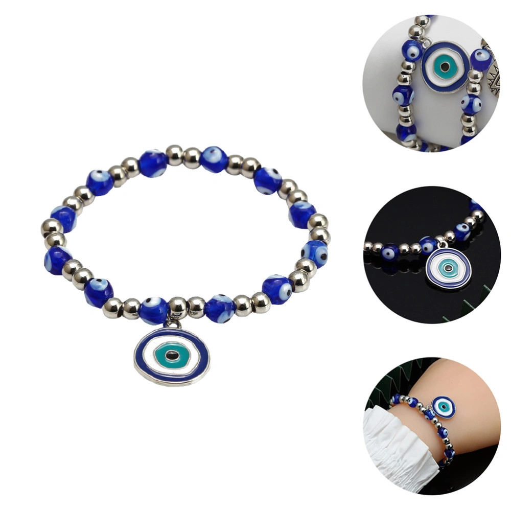 2pcs Evil Eye Bracelet Alloy Bracelet Woman Fashion Bracelets Girl Gifts