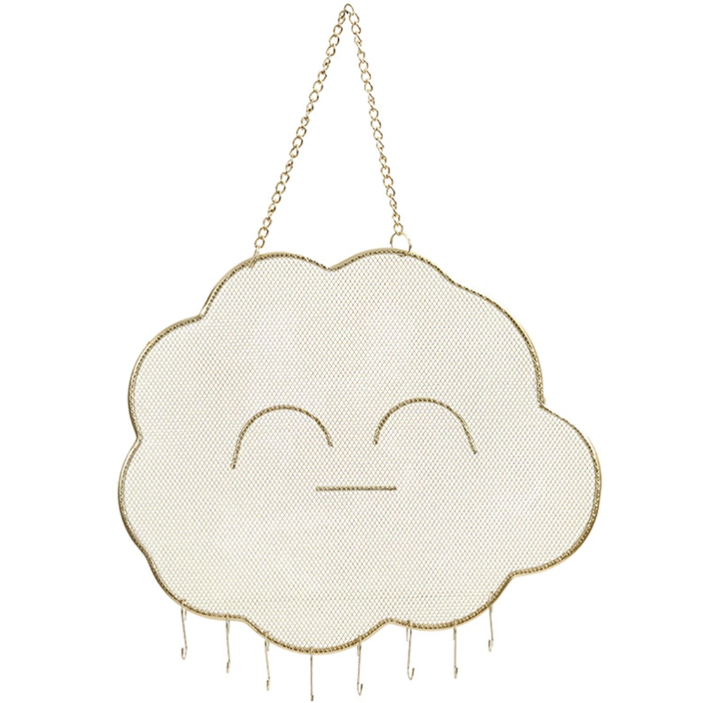 Wall Jewelry Organizer Cloud Shape Earrings Display Organizer Jewelry Storage Holder