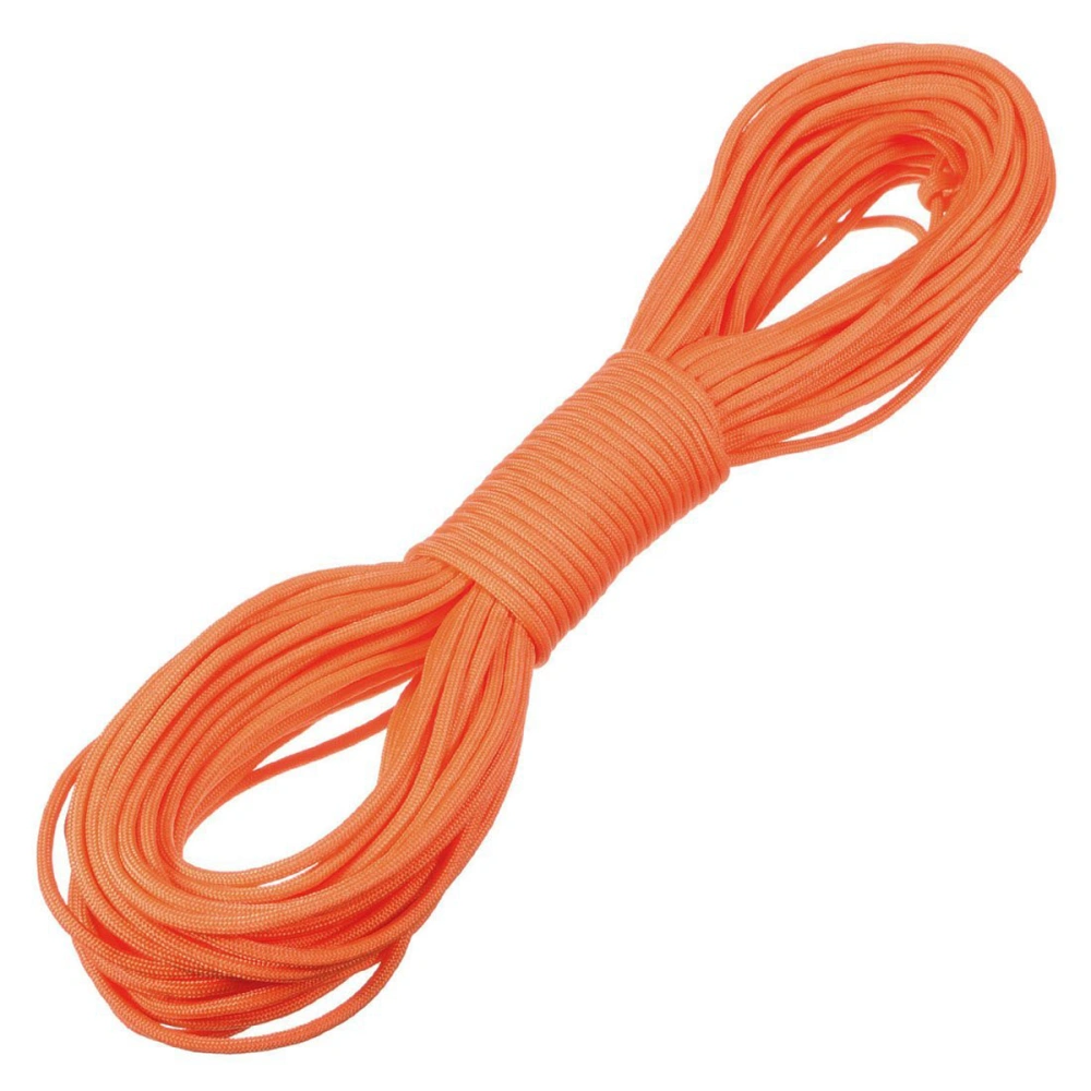 31M /100ft 550lb Mil Spec Type III 7 Strand Cores Paracord Parachute Cord Lanyard Rope (Orange)