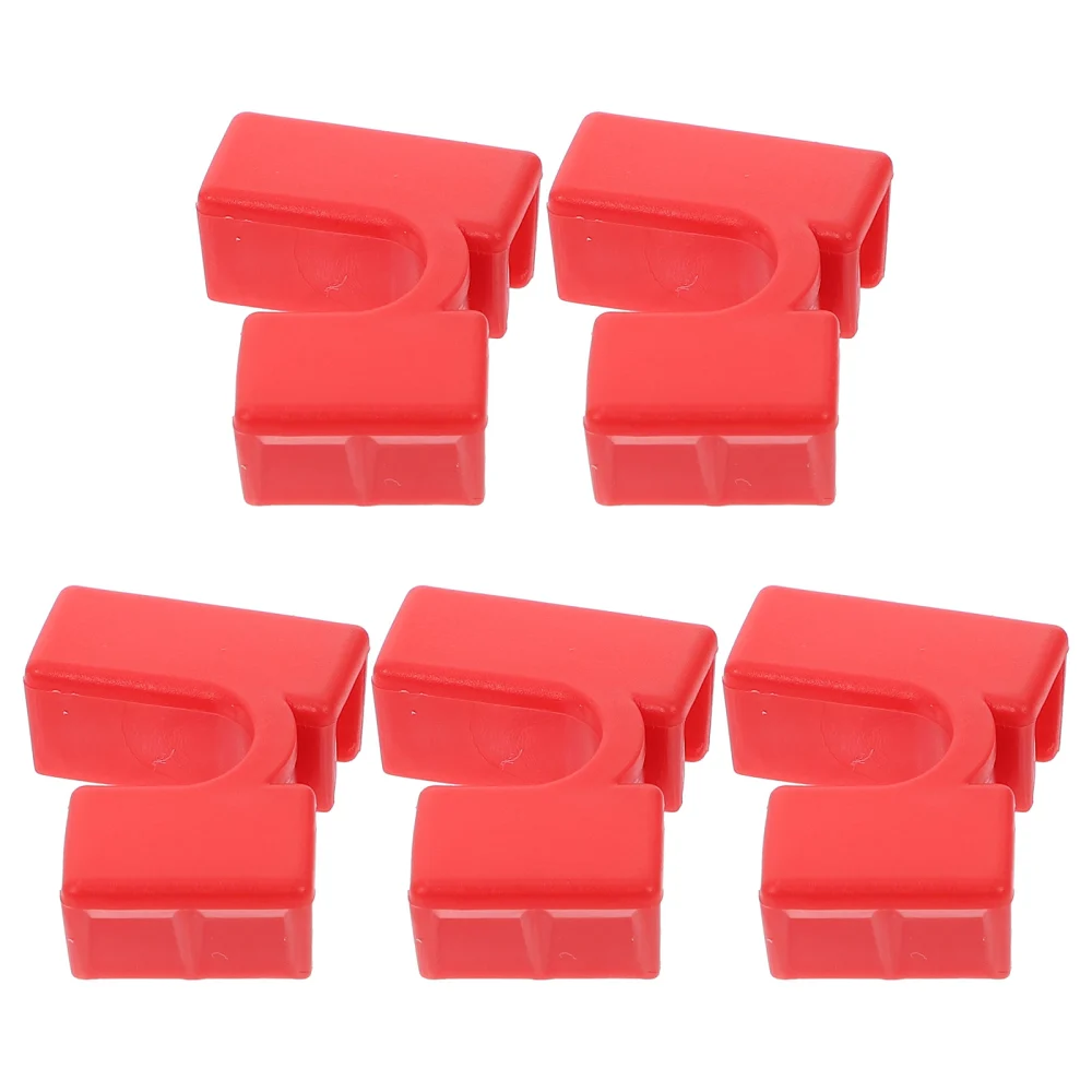 5Pcs Plastic Chopstick Clips Chopsticks Aid Training Covers Chopstick Holders