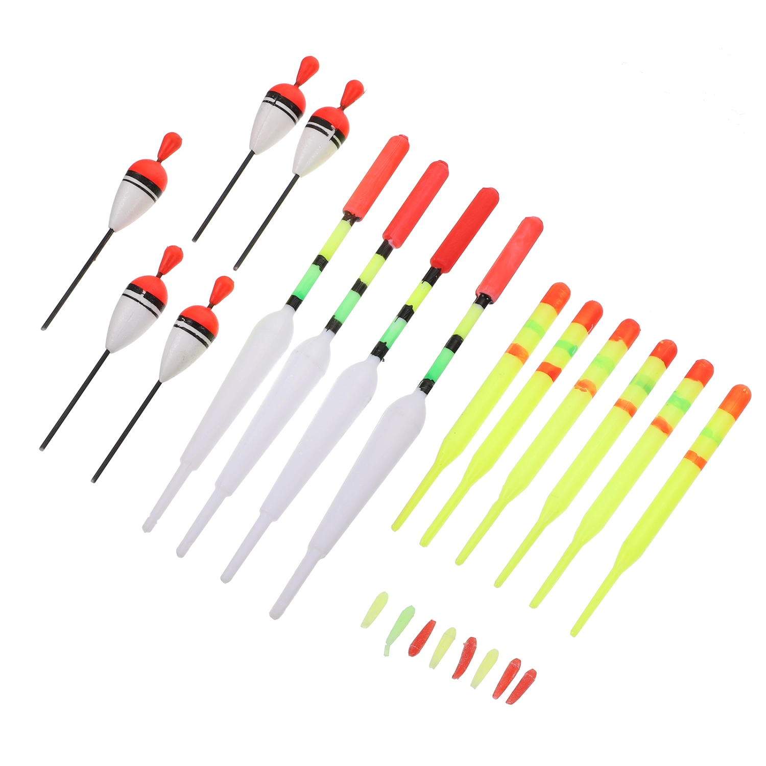 30pcs Fishing Floats Buoy Remind Fish Bite Bobbers Fishing Tackle Tool
