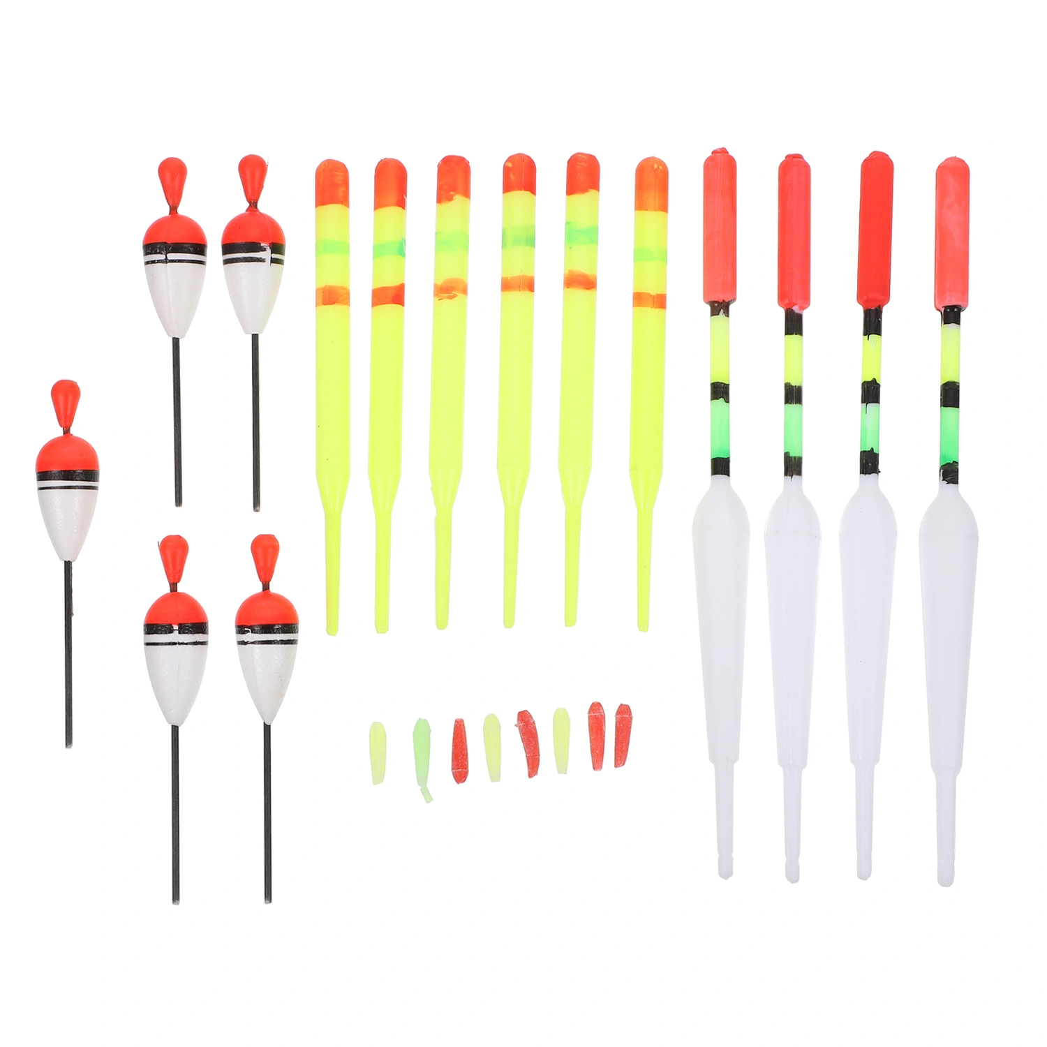 30pcs Fishing Floats Buoy Remind Fish Bite Bobbers Fishing Tackle Tool