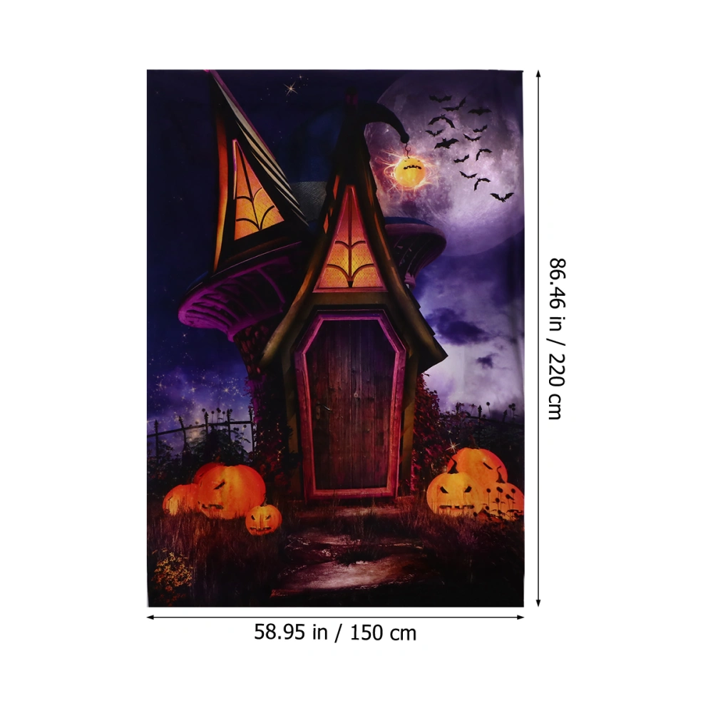 Photographic Background Cloth Halloween Photo Backdrop for Halloween Party Decor