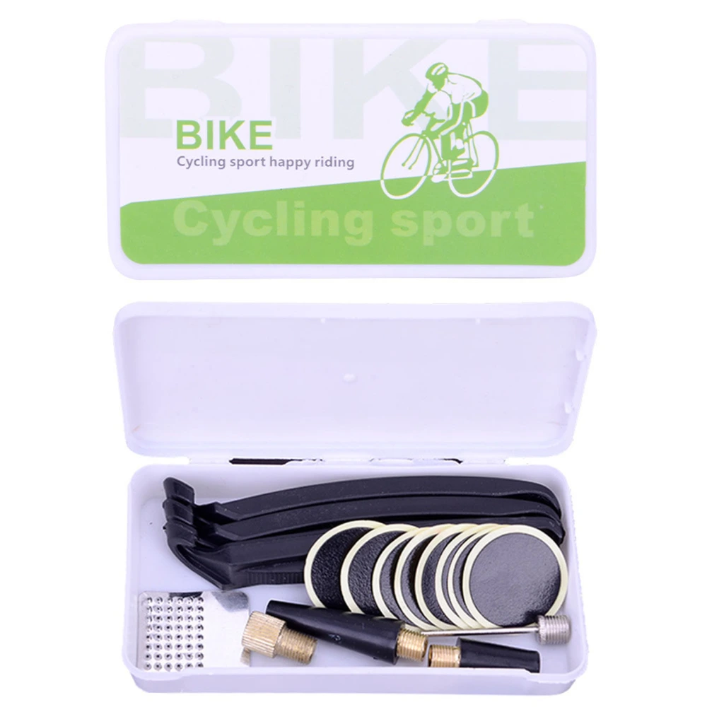 1 Set Multi-functional Tire Repair Parts Portable Repair Tool Kit for Mountain Bike