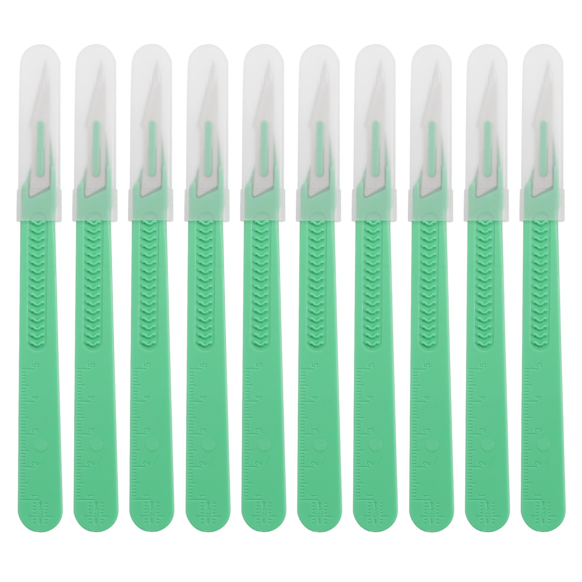 UKCOCO 10pcs Disposable Plastic Surgical Scalpel Multi-function Scrapbooking Crafts Carving Tools(SS-1)