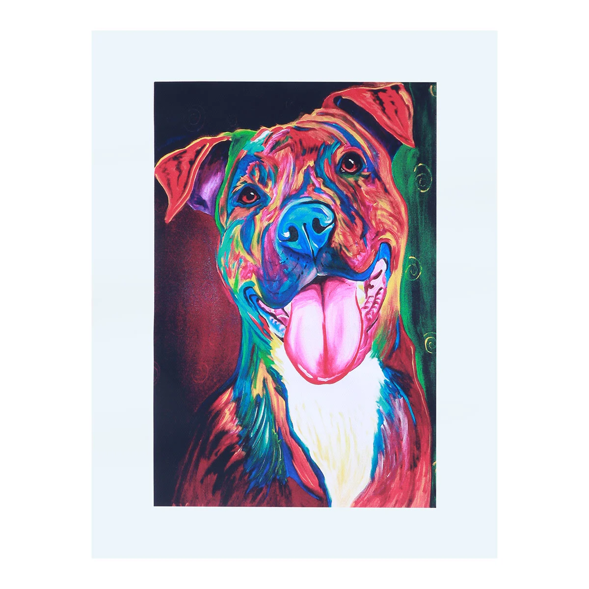 Wall Art Painting Dog Prints On Canvas the Picture for Home Modern Decoration Decor 20x30CM