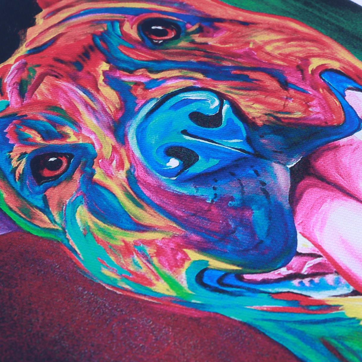 Wall Art Painting Dog Prints On Canvas the Picture for Home Modern Decoration Decor 20x30CM