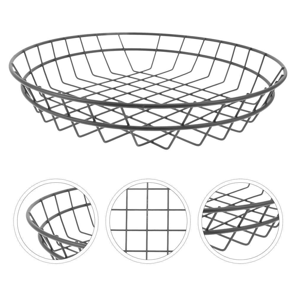 1 Pc Stainless Steel French Fries Basket Fried Chicken Basket Bread Basket