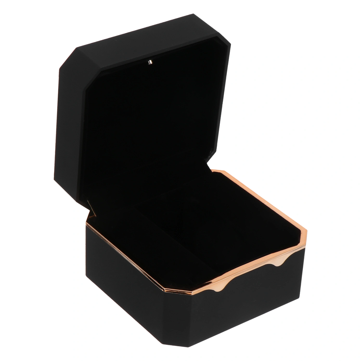Octagonal Gold-rimmed Watch Box Paint Watch Storage Box Stylish Watch Box