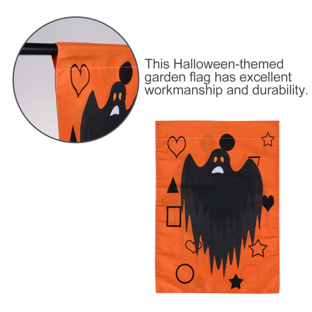 Halloween Garden Flag Festival Flag Creative Printing Bunting Flag for Garden