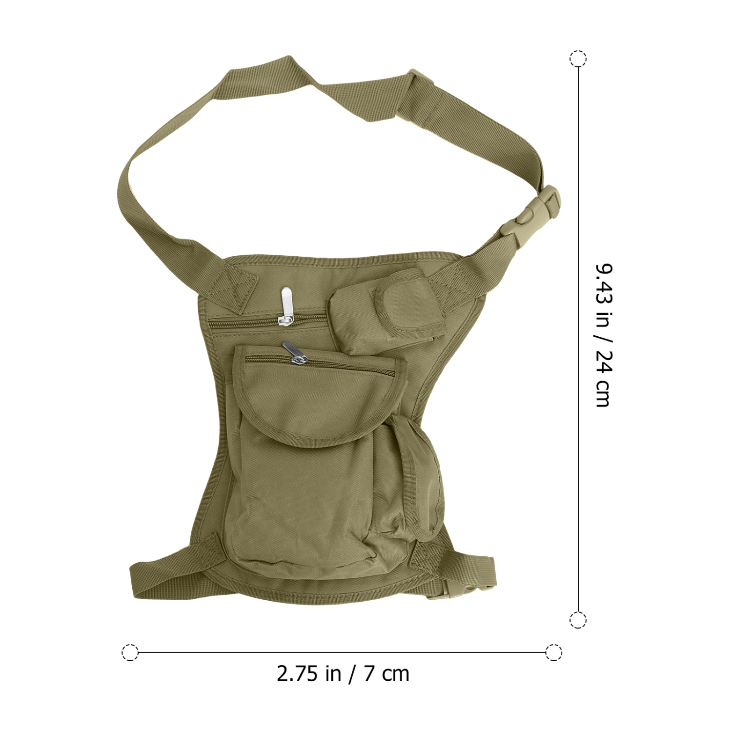 1Pc Drop Leg Bag Waist Bag Outdoor Training Pouch Waterproof Military Pouch