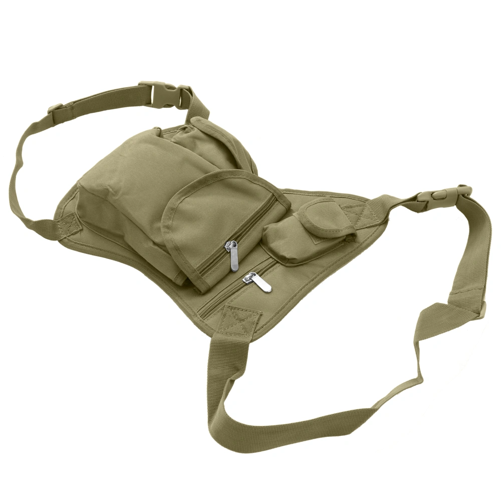 1Pc Drop Leg Bag Waist Bag Outdoor Training Pouch Waterproof Military Pouch