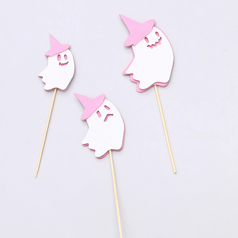 15Pcs Cake Decors Inserts Halloween Cake Decors Cupcake Toppers Novelty Dessert Toppers Decors