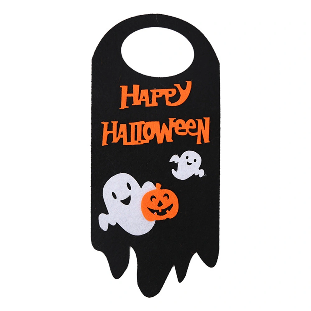 2pcs Halloween Pendant Ghost Skull Pattern Hanging Drop Hanging Door Decor Party Prop for Home Store Office