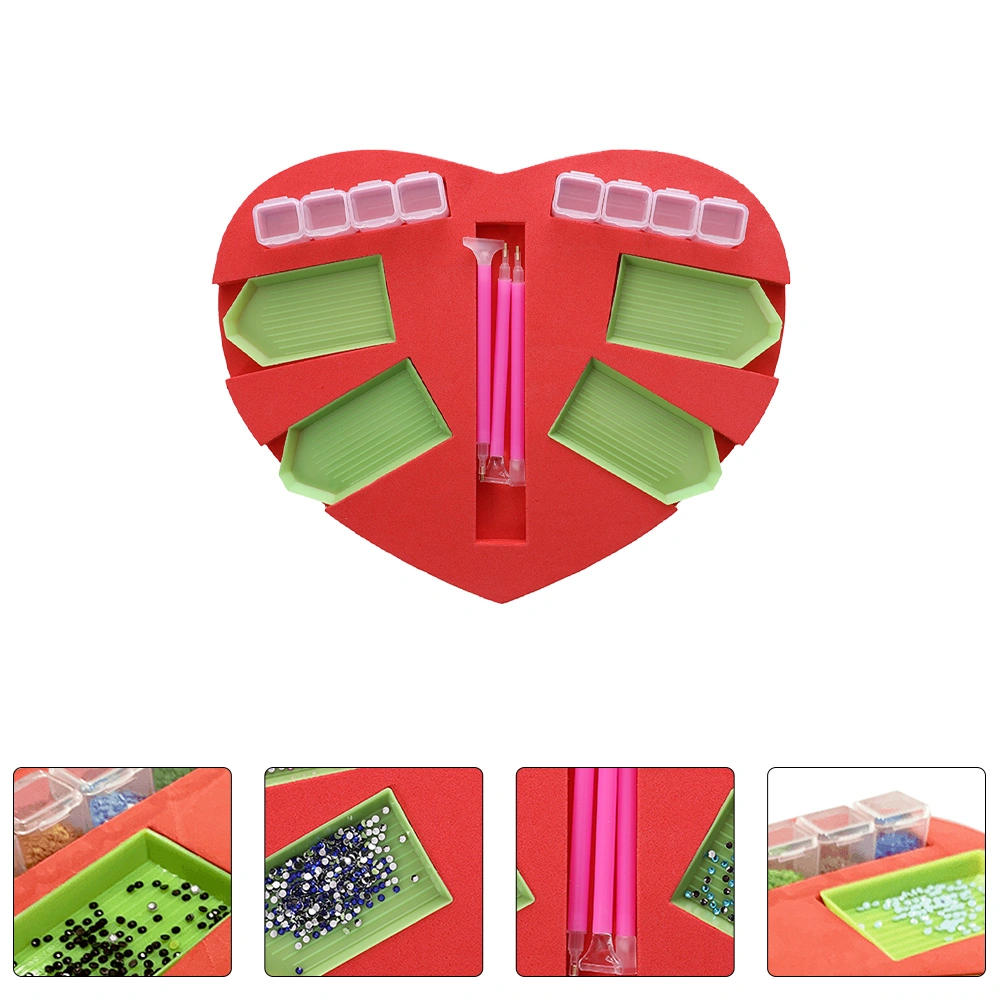 10pcs beads painting Tray Kits Diamond Art Tray Organizer Painting Tool