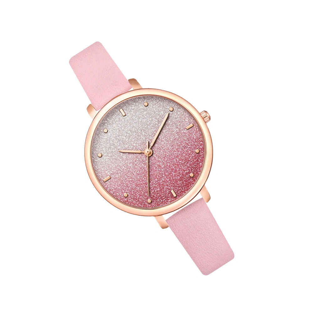 1pc Lady Wrist Watch Quartz Watch Fashion Wrist Decorative Bracelets Watch