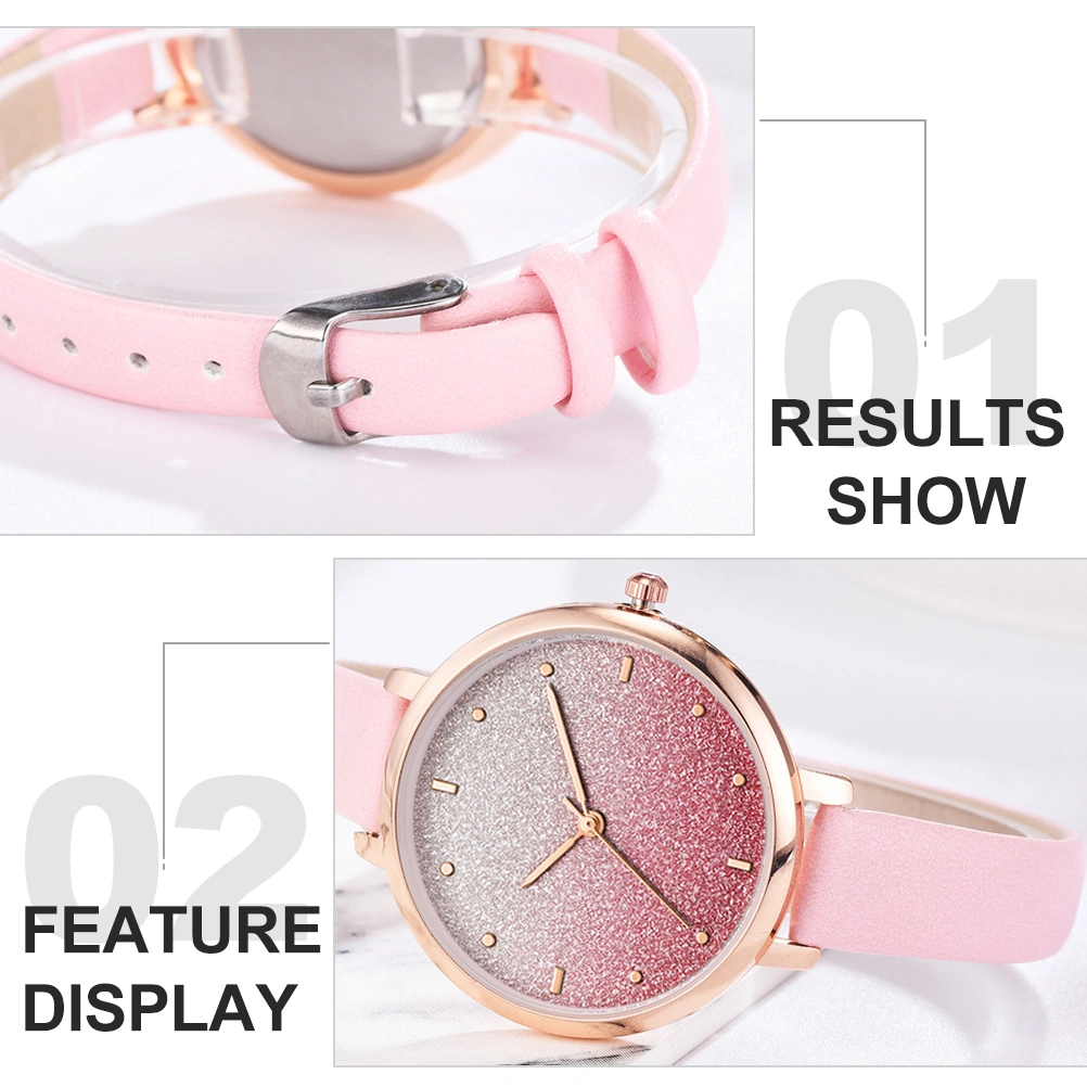 1pc Lady Wrist Watch Quartz Watch Fashion Wrist Decorative Bracelets Watch