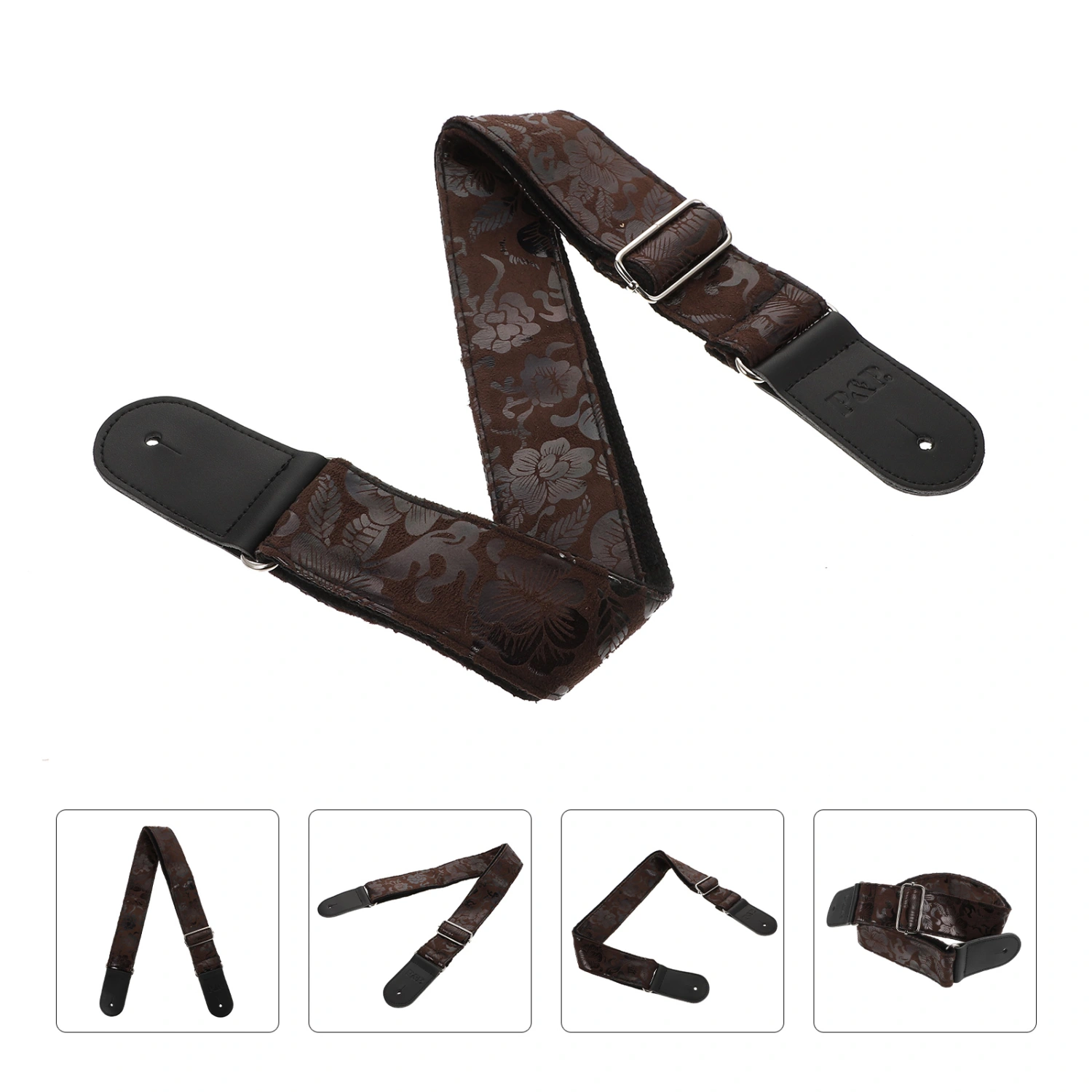 1Pc Stylish Electric Guitar Belt Embossing Guitar Strap Chic Guitar Accessory