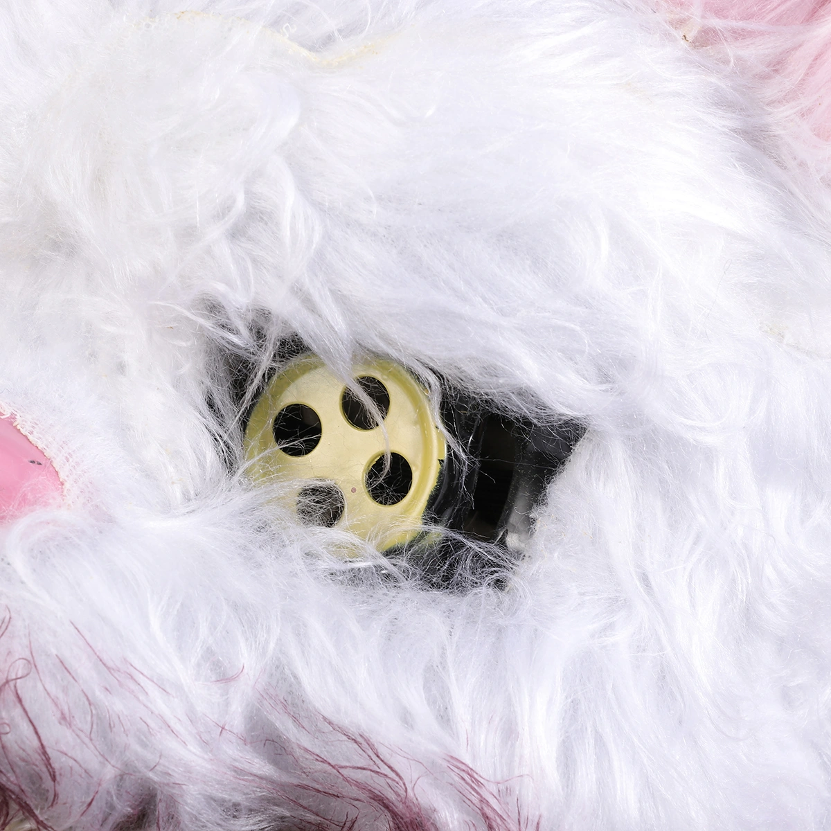 Scary Bloody Rabbit Mask Costume Prop Mask Dress-up Accessory for Halloween Masquerade Cosply Costume Party Performance