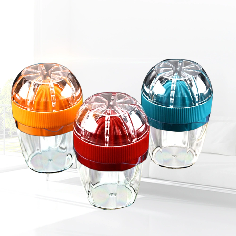 Manual Mini Juicer Portable Multi-functional Healthy Bottle Fruit Blender Mixer Juice Squeezer (Random Color)