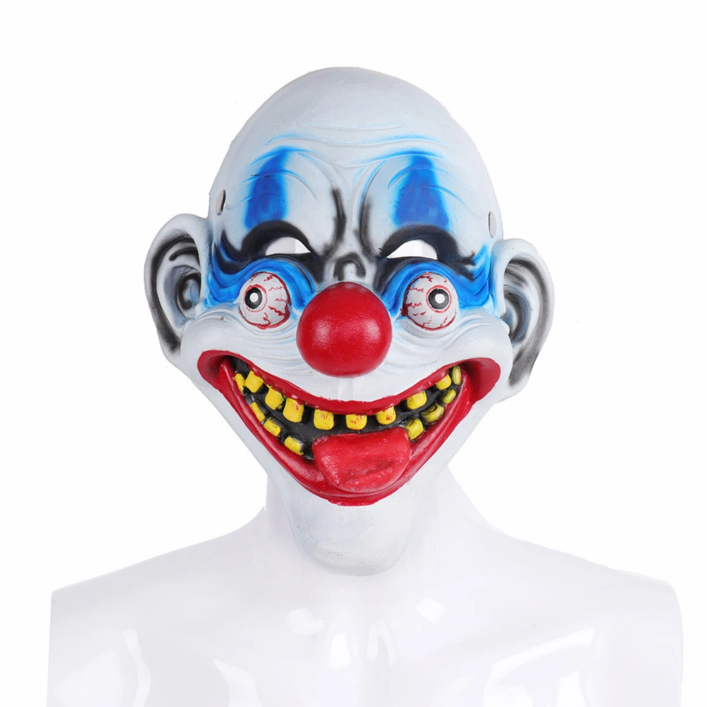 3D Clown Mask Costume Prop Funny Clown Face Mask for Masquerade Stage Performance Cosplay Carnival