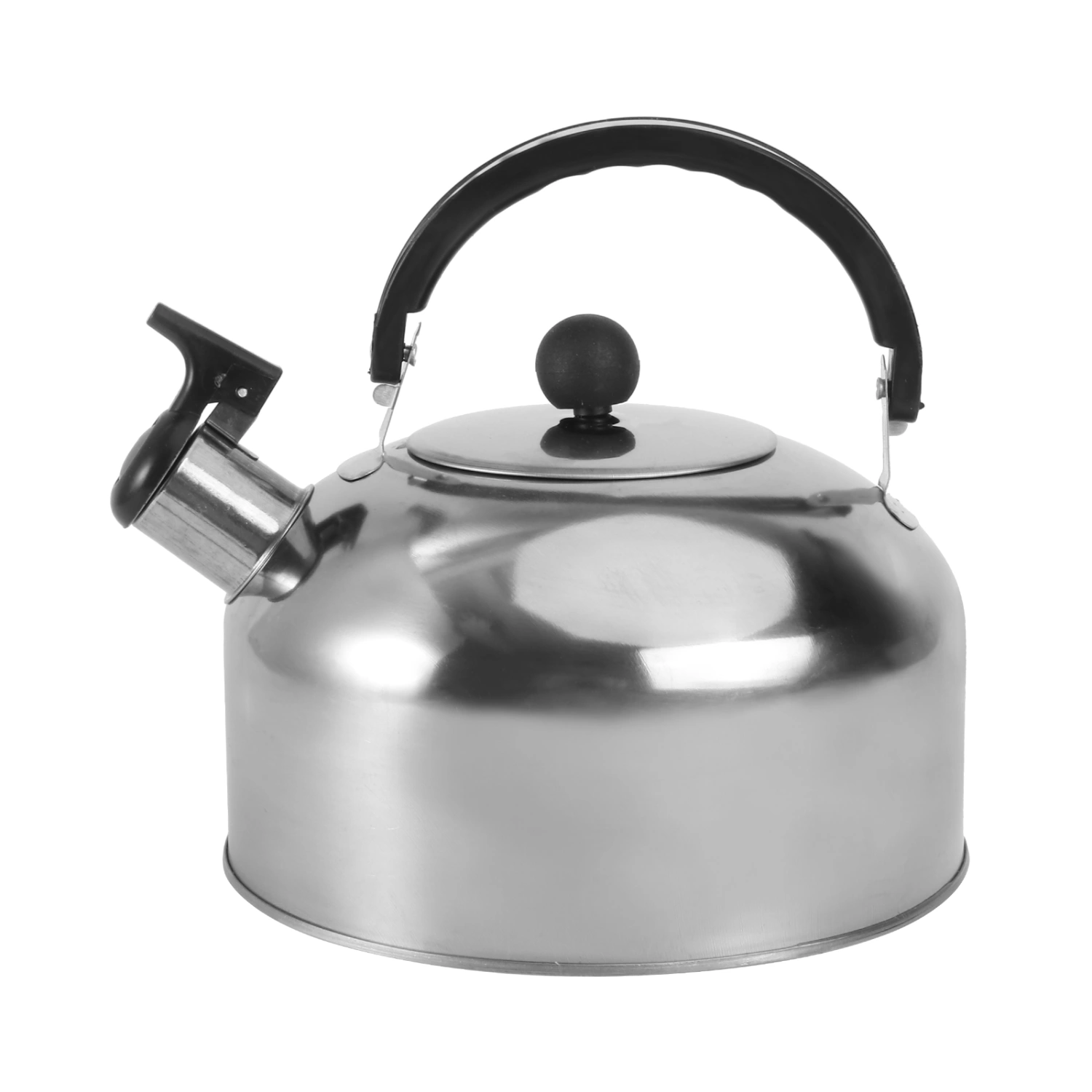 Stainless Steel Water Kettle Flat Bottom Water Kettle Induction Cooker Kettle(About 2L)