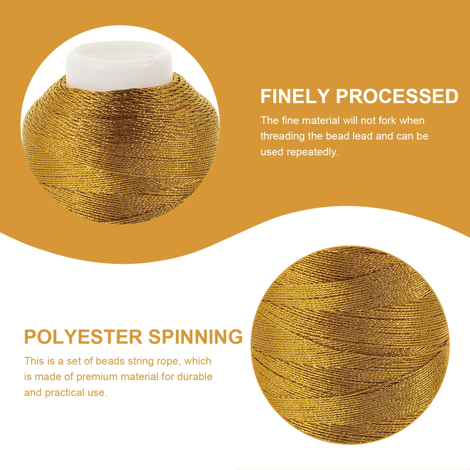 1 Roll of Jewelry Beading Wire DIY Craft Making Decorative Wire Bracelet Beading String