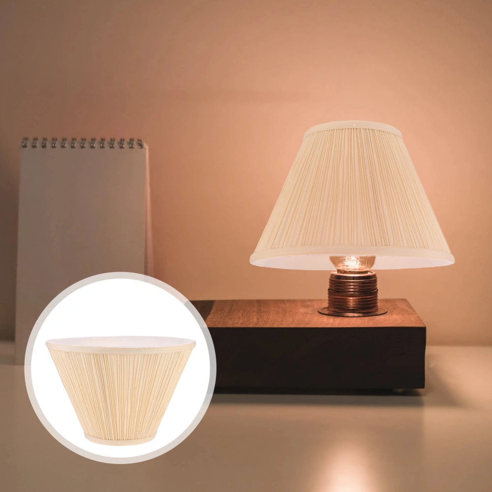 Pleated Cloth Lamp Shade Chic Light Cover Light Shade Creative Lamp Cover