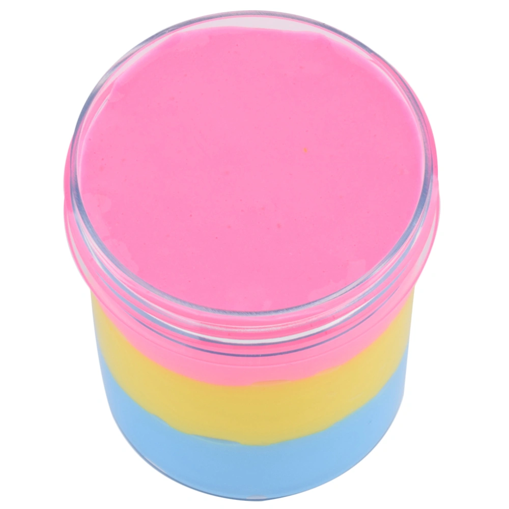 120ML Clay Children DIY Plasticine Toy Color Clay Colorful Cotton  Ramen Mud DIY Clay Toy (Pink+Yellow+Blue)